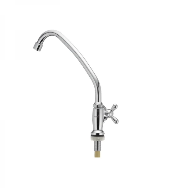 Монокран HB0946 Haiba Dominox Mono латунний хромований поворотний, без підведення (HB0946)