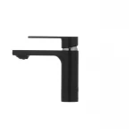 Смеситель для умывальника Haiba Foster 001 черный (HB0964)