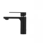 Смеситель для умывальника Haiba Foster 001 черный (HB0964)