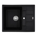 Мойка кухонная Haiba HB8210-G226 Black 620x500x200 (HB0983)