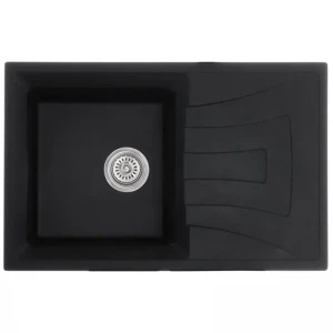 Мойка кухонная Haiba HB8104-G226 Black 780x500x200 (HB0987)