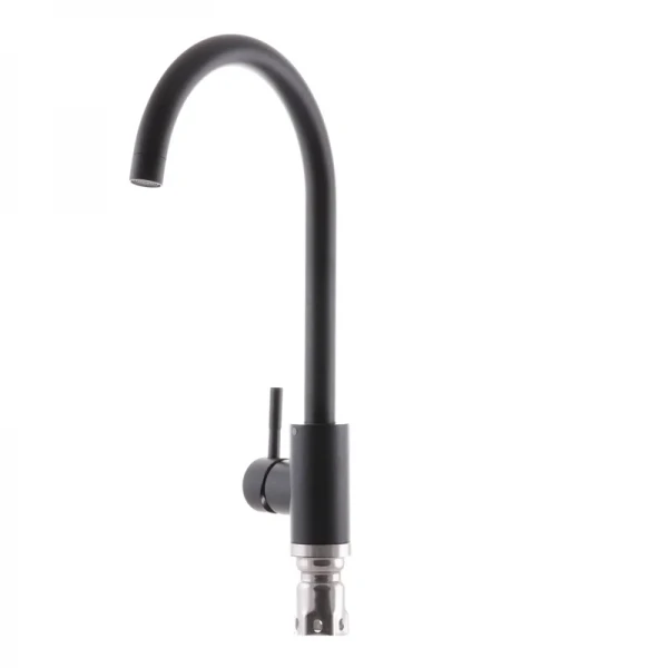 Смеситель для кухни Haiba SUS 011 черный (HB0993)