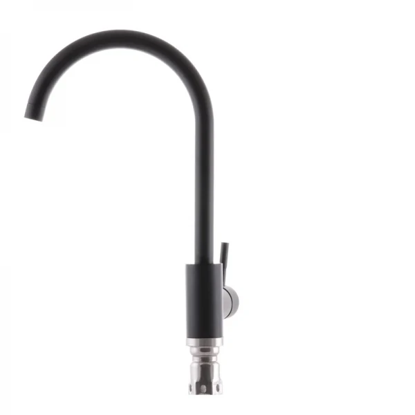 Смеситель для кухни Haiba SUS 011 черный (HB0993)