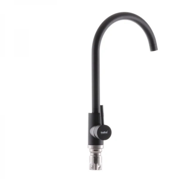 Смеситель для кухни Haiba SUS 011 черный (HB0993)