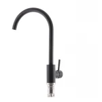 Смеситель для кухни Haiba SUS 011 черный (HB0993)