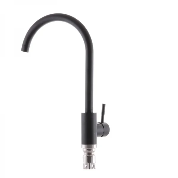 Смеситель для кухни Haiba SUS 011 черный (HB0993)