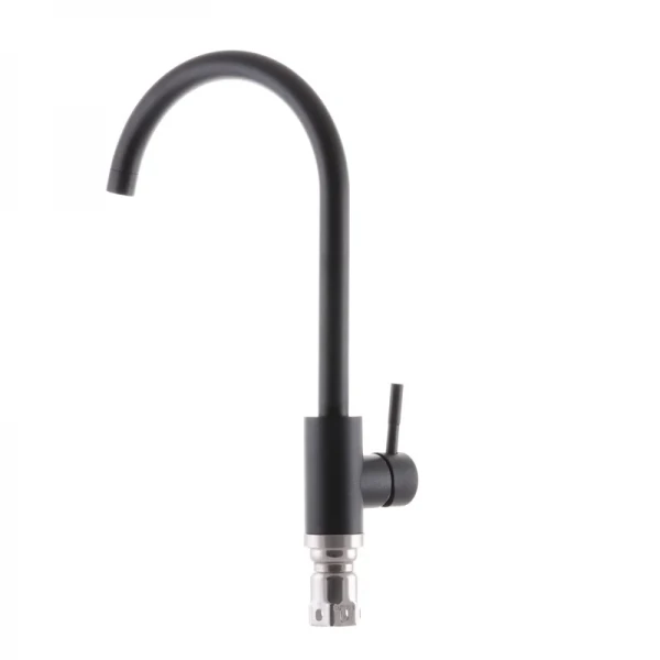 Смеситель для кухни Haiba SUS 011 черный (HB0993)