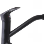 Смеситель для кухни Haiba Hansberg 021 с вых. для питьевой воды (черный) (HB3915)