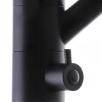 Смеситель для кухни Haiba Hansberg 021 с вых. для питьевой воды (черный) (HB3915)