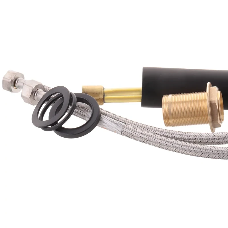 Смеситель для умывальника Haiba Alex 001 High Черный (HB3923)