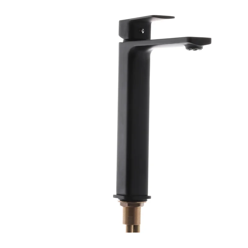 Змішувач для умивальника Haiba Kubus 001 Чорний (HB3929)