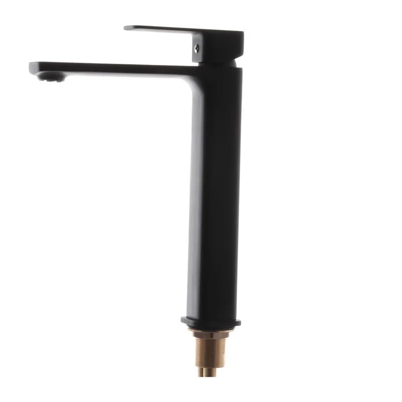 Змішувач для умивальника Haiba Kubus 001 Чорний (HB3929)