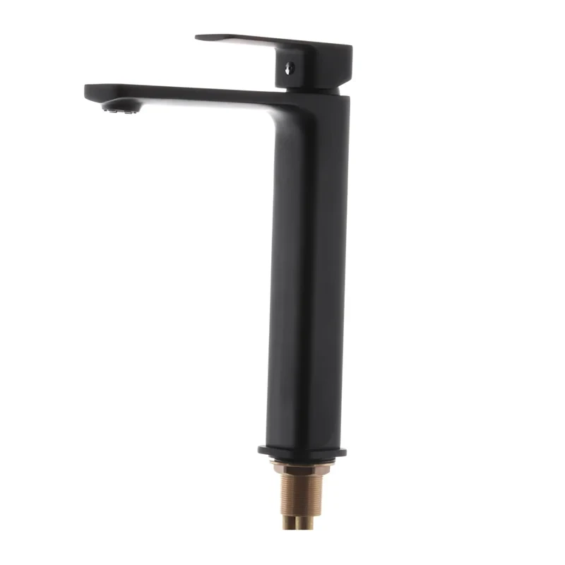 Змішувач для умивальника Haiba Kubus 001 Чорний (HB3929)