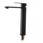 Смеситель для умывальника Haiba Kubus 001 Черный (HB3929)