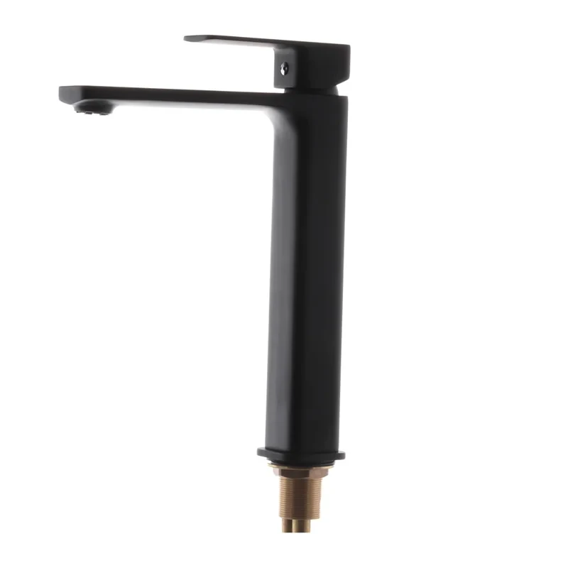 Змішувач для умивальника Haiba Kubus 001 Чорний (HB3929)