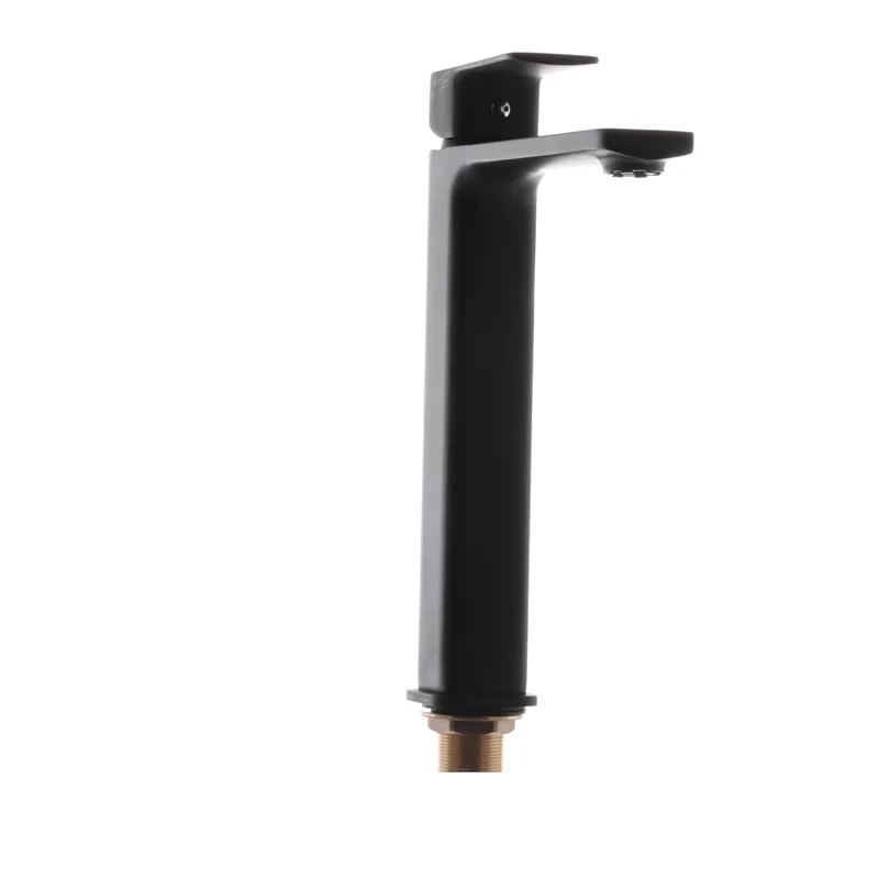 Змішувач для умивальника Haiba Kubus 001 Чорний (HB3929)