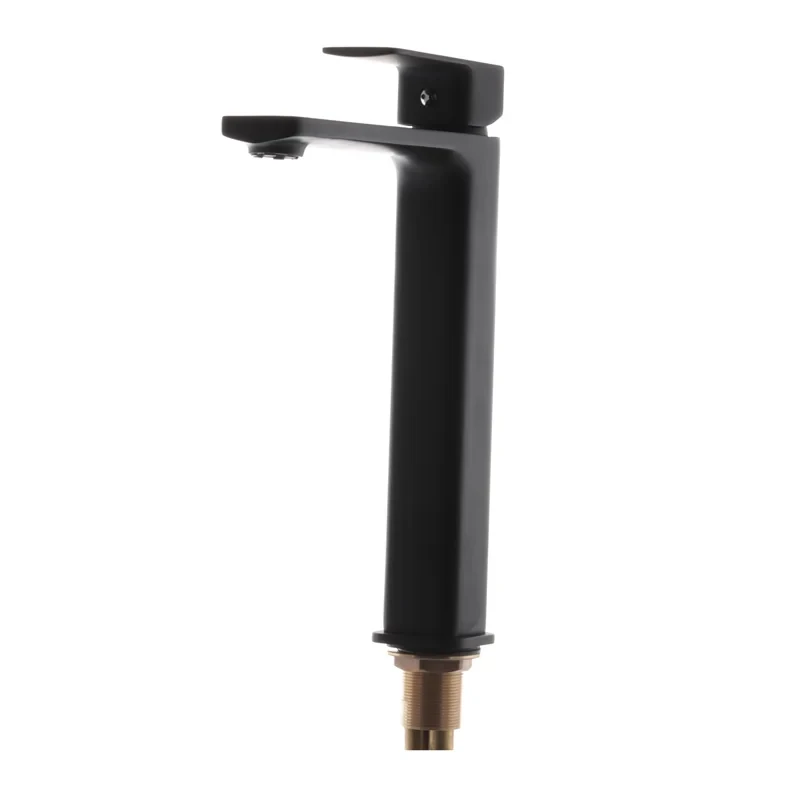 Змішувач для умивальника Haiba Kubus 001 Чорний (HB3929)