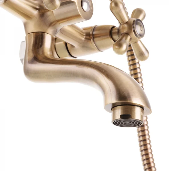 Смеситель для ванны Haiba Dominox 142 Euro Бронзовый (HB3938)