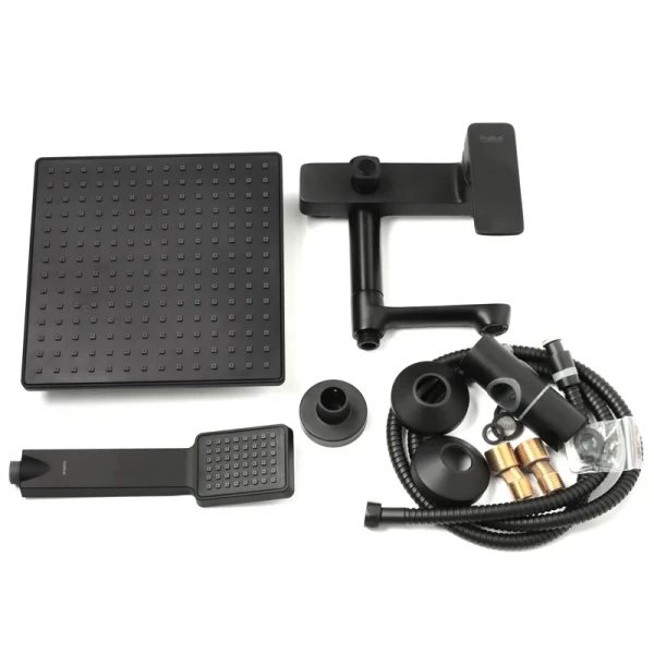 Душевая колонна Haiba Kubus 003-J Черная (HB3941)