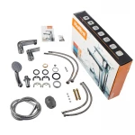 Смеситель для ванны Haiba Alex 022 (3-HOLE) (HB3945)