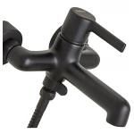 Смеситель для ванны Haiba Markus 009 Euro Black (HB3975)