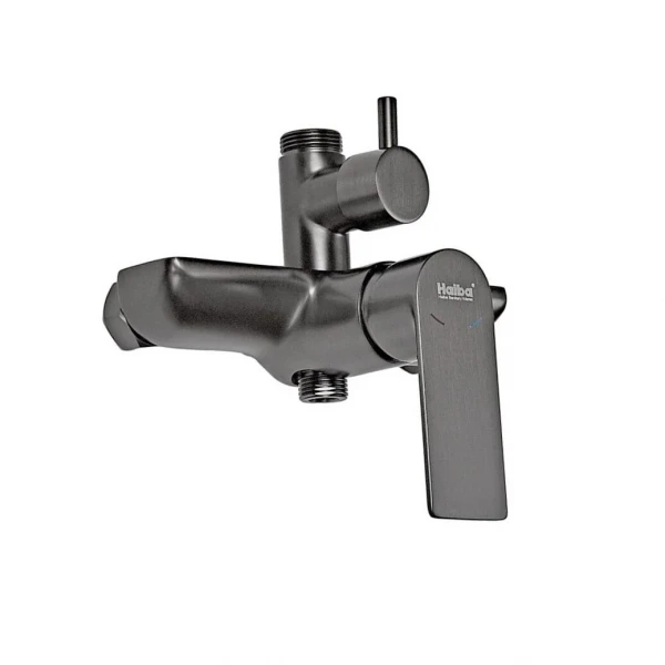 Душевая колонна со смесителем и удлинителем в комплекте Haiba Alex 003-J Graphite (HB3996)