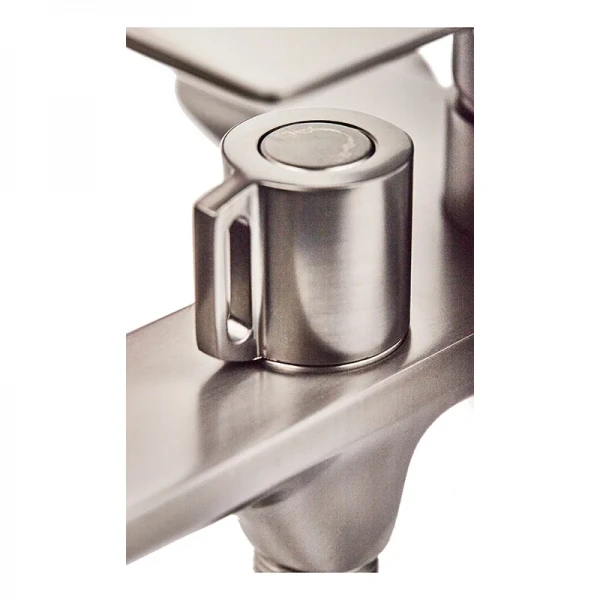 Смеситель для ванной Haiba Alex 009 Euro Graphite (HB3998)