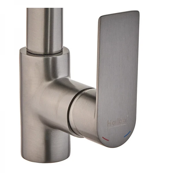 Смеситель для кухни Haiba Alex 018 Graphite (HB3999)