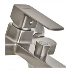 Смеситель для ванной Haiba Kubus 009 Euro Graphite (HB4007)