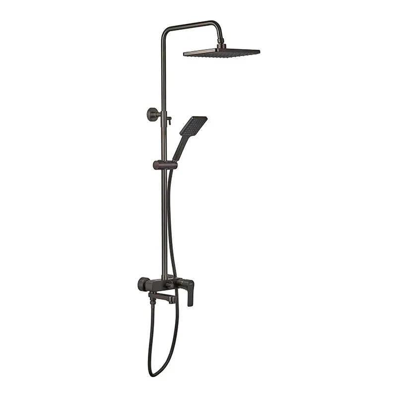 Душова колона із змішувачем Haiba Milano 003-J Graphite (HB4009)