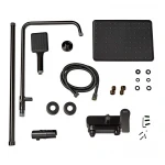 Душевая колонна со смесителем Haiba Milano 003-J Graphite (HB4009)