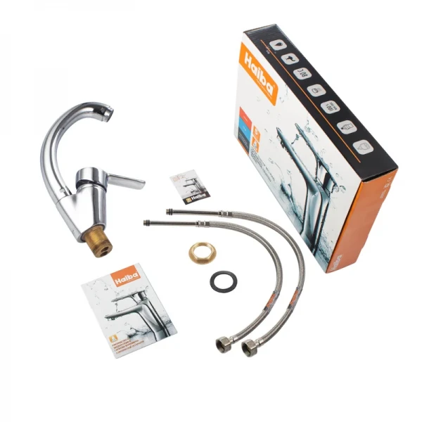 Смеситель для умывальника Haiba Marco 001 Turn (HB4010)