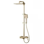 Душевая колонна со смесителем Haiba KANT 009-J BRUSHED GOLD (HB9606)