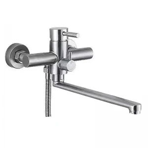 Смеситель для ванны Haiba SUS-006 EURO из нержавеющей стали SUS304 (HB9610) Смеситель для ванны Haiba SUS-006 EURO из нержавеющей стали SUS304 (HB9610)