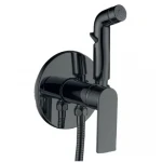 Змішувач для гігієнічного душу Haiba ALEX 002 (INNER) GRAPHITE (HB9617)