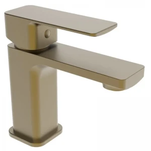 Смеситель для умывальника Haiba Kubus 001 BRUSHED GOLD (HB9622) Смеситель для умывальника Haiba Kubus 001 BRUSHED GOLD (HB9622)