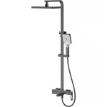 Haiba KANT 009-J GRAPHITE Душевая колонна со смесителем (Цвет графит) (HB9665)