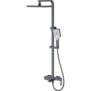 Haiba KANT 009-J GRAPHITE Душевая колонна со смесителем (Цвет графит) (HB9665)