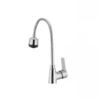 Смеситель для кухни с гибким изливом Ibergrif star M14357 (IB0012)