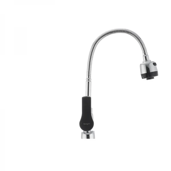 Смеситель для кухни с гибким изливом Ibergrif star M14357 (IB0012)