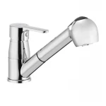 Смеситель для кухни с выдвижной лейкой Ibergrif Square M14522 (IB0028)