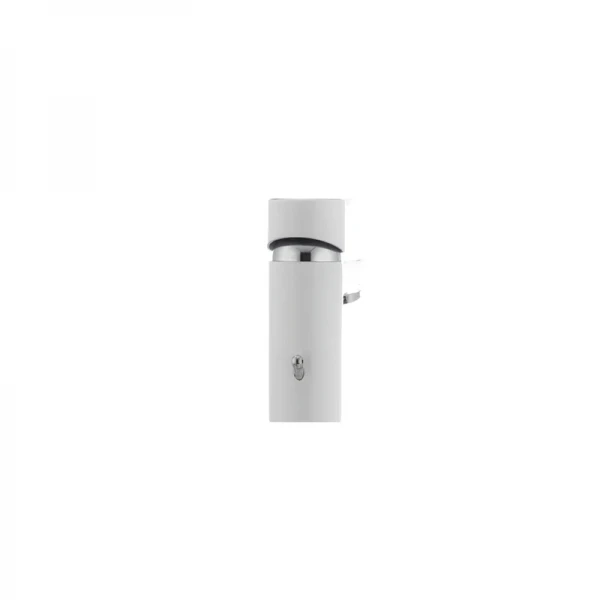 Змішувач для умивальника IBERGRIF Square M11022W латунний, білий матовий з хромом, одноважільний (IB0030)