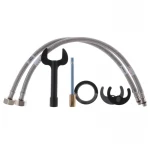 Смеситель для биде с поворотным аэратором Ibergrif Square M15022W (IB0031)