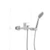 Смеситель для ванны Ibergrif Square M13222W (IB0033)