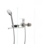 Смеситель для ванны Ibergrif Square M13122W (IB0035)