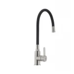 Смеситель для кухни с гибким силиконовым изливом Ibergrif M22119-2 (IB0063)