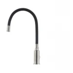 Смеситель для кухни с гибким силиконовым изливом Ibergrif M22119-2 (IB0063)