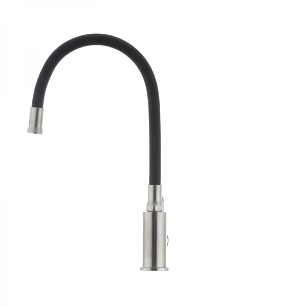 Смеситель для кухни с гибким силиконовым изливом Ibergrif M22119-2 (IB0063)
