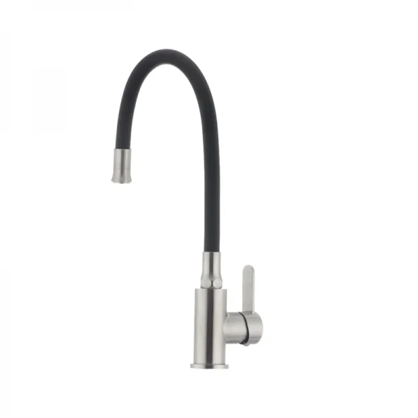 Смеситель для кухни с гибким силиконовым изливом Ibergrif M22119-2 (IB0063)