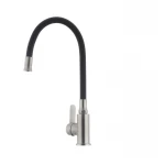 Смеситель для кухни с гибким силиконовым изливом Ibergrif M22119-2 (IB0063)